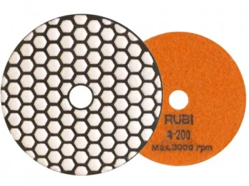 TARCZA DIAMENTOWA DO POLEROWANIA NA SUCHO FI 100 MM GR. 200 RUBI 62972