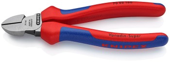 SZCZYPCE TNĄCE BOCZNE 160MM, POWLEKANE KNIPEX KN 70 02 160