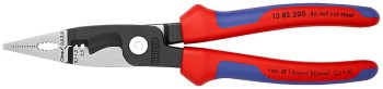 SZCZYPCE DO PRAC ELEKTROINSTALACYJNYCH 200MM KNIPEX KN 13 82 200