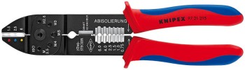 SZCZYPCE DO ZAGNIATANIA ZŁĄCZEK KABLOWYCH 0,5-6,0 MM KNIPEX KN 97 21 215