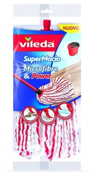ZAPAS DO MOPA SUPERMOCIO MICROFIBRE & POWER VILEDA BHP HIC 3730