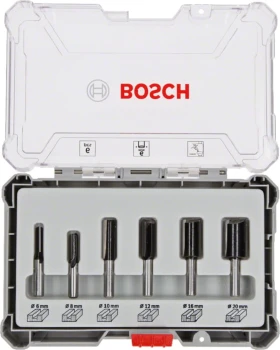 ZESTAW FREZÓW 6 SZT. UCHWYT 6MM BOSCH 2607017465