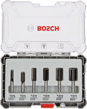 ZESTAW FREZÓW 6 SZT. UCHWYT 8MM BOSCH 2607017466