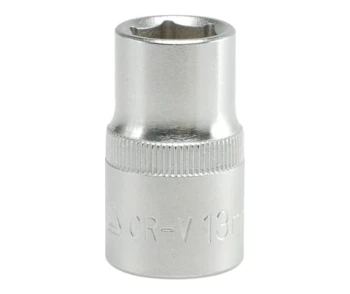 NASADKA KRÓTKA 6-KĄTNA CHROMOWANA 1/2'' 13MM YATO YT-1206