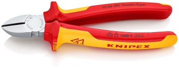 SZCZYPCE BOCZNE TNĄCE 180MM KNIPEX KN 70 06 180