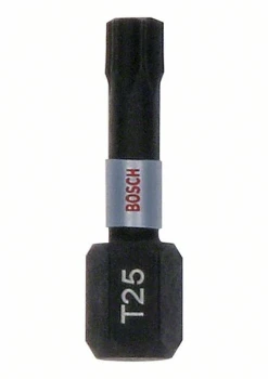 BIT, GROT, KOŃCÓWKA T25 25MM IMP 25PCS BOSCH 2607002806