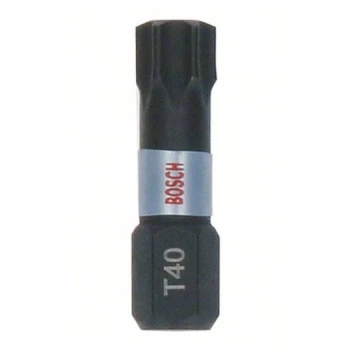BIT, GROT, KOŃCÓWKA T40 25MM IMP 25PCS BOSCH 2607002808