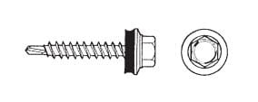WKRĘT SAMOWIERTNY 4.8*55MM RAL 9005 UN WS55 9005