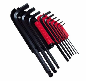 KLUCZ IMBUSOWY Z KULKĄ KPL. 9SZT (1,5-10MM) ZASOB.PLAST. [E] STANLEY S/69-256-0