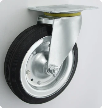 KOŁO METAL-GUMA 200MM OBUDOWA SKRĘTNA 62 UN KL200 SKR