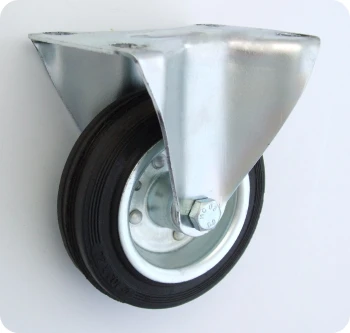 KOŁO METAL-GUMA 100MM OBUDOWA STAŁA 13 UN KL100 STA