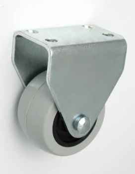 KOŁO MEBLOWE TWORZYWO+GUMA 40MM OBUDOWA STAŁA M43T UN KL040 STA G