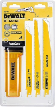 ZESTAW BRZESZCZOTÓW BIMETALOWYCH 6 SZT. DEWALT DT2444