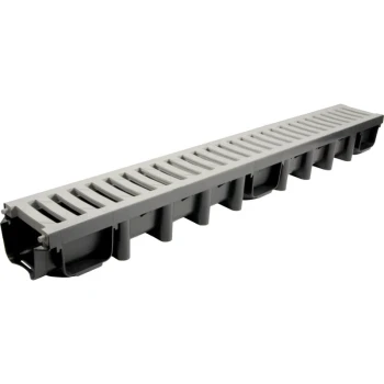 SYSTEM 1000*98 KANAŁ Z KRATĄ PVC A15 POPIEL UN MX 01748