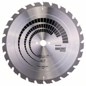 PIŁA TARCZOWA T CONSTRUCT WOOD 400*3,5*30/Z28 BOSCH 2608640693