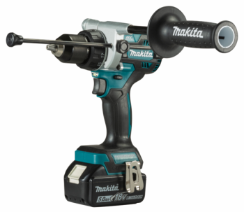 WIERTARKO-WKRĘTARKA AKUMULATOROWA UDAROWA 18V 2*5.0AH MAKITA DHP486RTJ