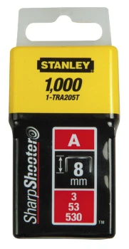ZSZYWKA TYP A 5/53/530 LD 1,000SZT 6MM STANLEY S/TRA204T1