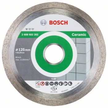 TARCZA DIAMENTOWA GŁADKA PRO-ECO 125MM BOSCH 2608602202