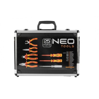 ZESTAW SZCZYPIEC I WKRĘTAKÓW 1000V, 7 SZT. NEO 01-235