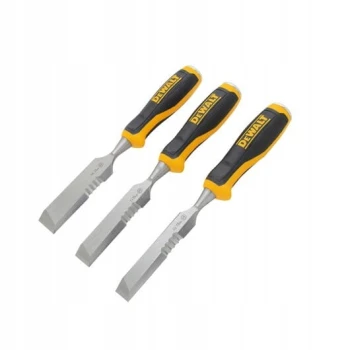 DŁUTA Z BOCZNĄ KRAWĘDZIĄ ZESTAW 3 SZT. DEWALT DWHT0-16148
