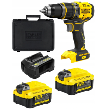 WIERTARKO-WKRĘTARKA AKUM. UDAROWA V20 2*4.0AH STANLEY S/SFMCD721M2