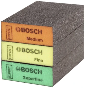 ZESTAW GĄBEK SZLIFIERSKICH EXPERT 3 SZT. BOSCH 2608901175