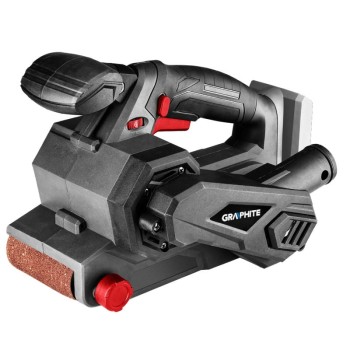 SZLIFIERKA TAŚMOWA AKUMULATOROWA ENERGY+ 18V, BEZ AKUM. GRAPHITE 58GE136