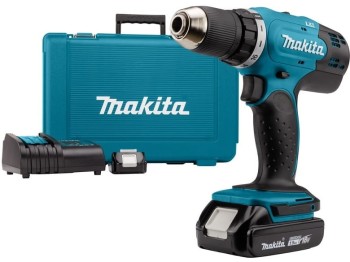 WIERTARKO-WKRĘTARKA AKUMULATOROWA 18V LXT 2*1.5AH 2 BIEGI MAKITA DDF453SYE