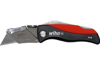 NÓŻ SKŁADANY TRAPEZOWY, 7 OSTRZY WIHA WH 45425