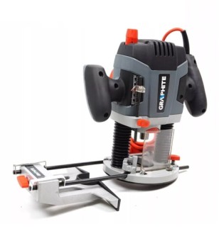 FREZARKA GÓRNOWRZECIONOWA 1300W, UCHWYT NARZĘDZIOWY 6/12MM GRAPHITE T\59G717