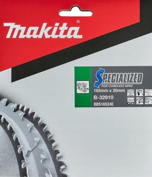 PIŁA SPIEKOWA DO DREWNA SPECJALIZED 165*20MM 24Z MAKITA B-32910