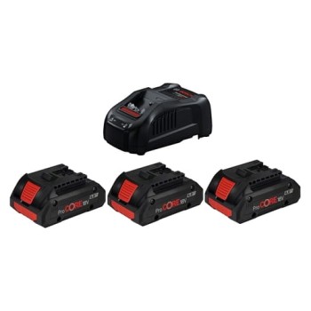 ZESTAW STARTOWY PROCORE 18V 3*4.0AH + ŁADOWARKA GAL 1880 BOSCH 615990N2G