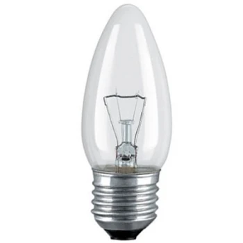 ŻARÓWKA WSTRZĄSOODPORNA PRZEŹROCZYSTA ŚWIECA 60W E-27 UN E+29-2461