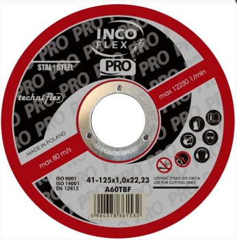 TARCZA PŁASKA T1A 350*3.5*32 A24TBF PRO TECHNIFLEX T1A 350 P