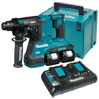 MŁOT UDAROWY OBROTOWY AKUMULATOROWY 2*18V 2*5.0*AH MAKITA DHR280PT2J