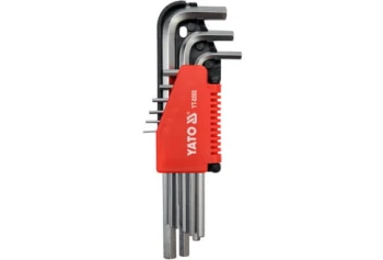 KLUCZE HEX ZESTAW 9-CZĘŚCIOWY 1,5-10MM YATO YT-0500