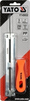 PROWADNIK Z PILNIKIEM DO OSTRZENIA ŁAŃCUCHÓW 4.8MM YATO YT-85032