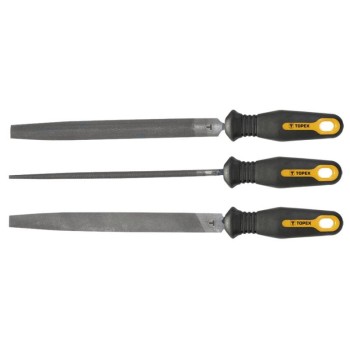 PILNIKI DO METALU KOMPLET 3-SZTUKOWY 200MM TOPEX 06A230
