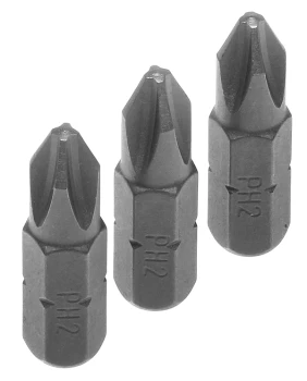 KOŃCÓWKA, BIT UCHWYT 6-KĄT 1/4 3 SZTUKI PH2/25MM STANLEY S/68-946-0