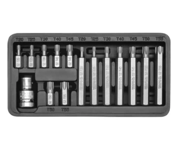 KOMPLET KLUCZY SPECJALNYCH 15CZ TORX YATO YT-0411