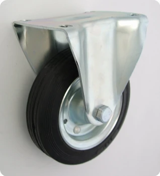 KOŁO METAL-GUMA 160MM OBUDOWA STAŁA 43 UN KL160 STA
