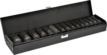 KOMPLET NASADEK UDAROWYCH 1/2'' DŁUGICH 15-SZTUKOWY YATO YT-1055