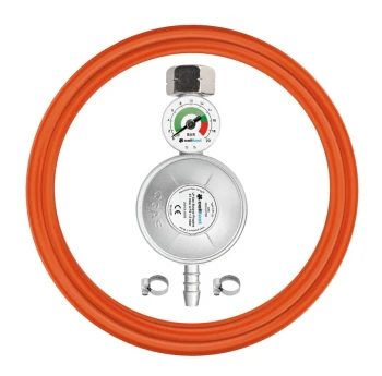 ZESTAW PRZYŁĄCZENIOWY PROPAN-BUTAN Z MANOMETREM CELL-FAST C 52-506