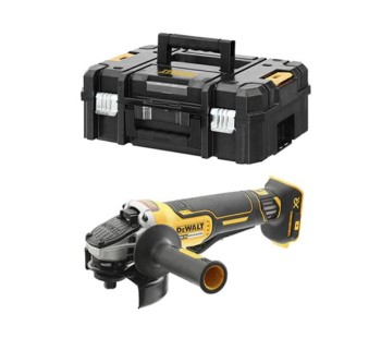 SZLIFIERKA KĄTOWA AKUMULATOROWA 125 MM XR 18V 0*AH T-STAK DEWALT DCG406NT