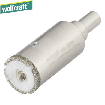 Otwornica diamentowa do płytek 25 mm Ceramic WOLFCRAFT 5924000