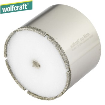 Otwornica diamentowa do płytek 74 mm Ceramic WOLFCRAFT 5932000