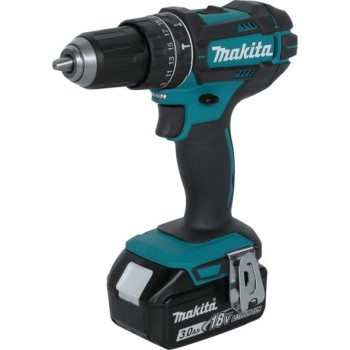 WIERTARKO-WKRĘTARKA AKUMULATOROWA UDAROWA 18V 2*3.0AH MAKITA DHP482RFJ