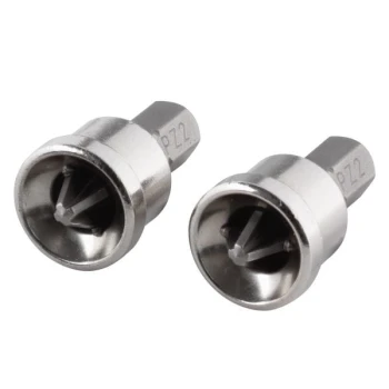 Bit krzyżowy PZ 2 - 25 mm z ogranicznikiem 2 szt. WOLFCRAFT 1344000