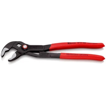 SZCZYPCE NASTAWNE DO RUR COBRA QUICKSET 250MM, KNIPEX KN 87 21 250