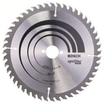 PIŁA TARCZOWA-H OPTILINE WOOD 230*2.8*30/Z48 BOSCH 2608640629